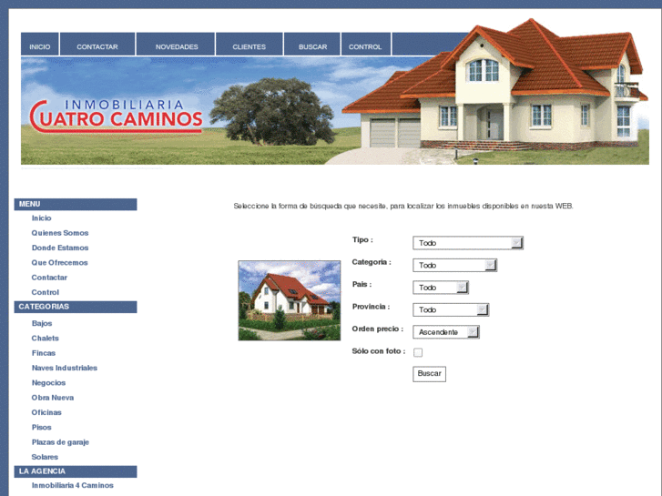 www.inmobiliariacuatrocaminos.com