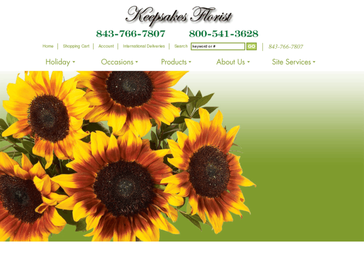 www.keepsakesflorals.com