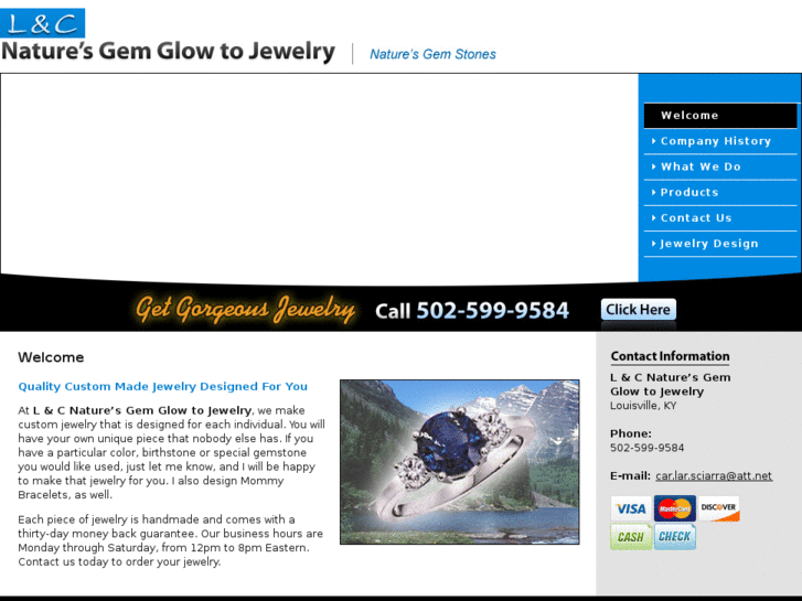 www.landcnaturesjewelry.com