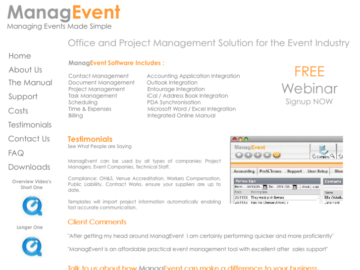 www.managevent.biz