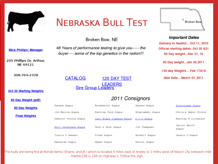 www.nebraskabulltest.com