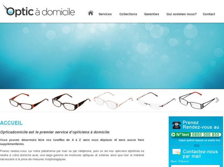 www.opticadomicile.com