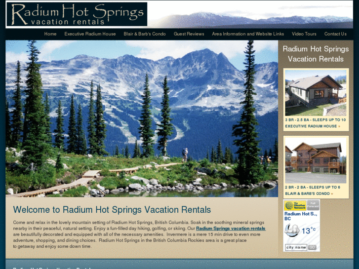 www.radiumhotspringsvacationrentals.com