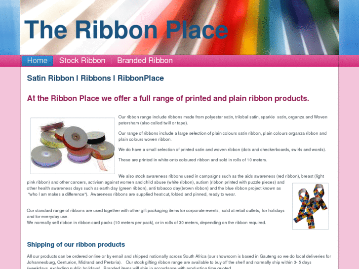 www.ribbonplace.co.za