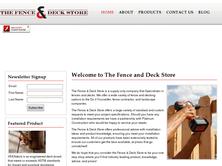 www.thefenceanddeckstore.com