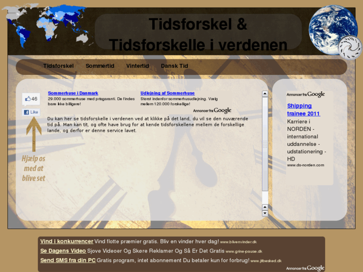 www.tidsforskel.dk