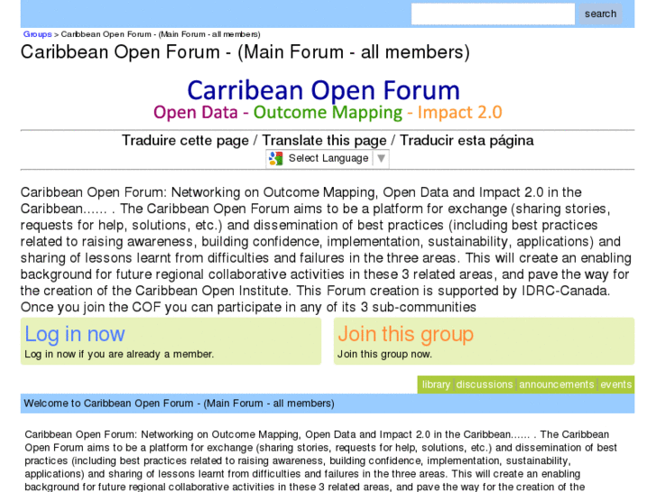 www.caribbean-open-forum.org