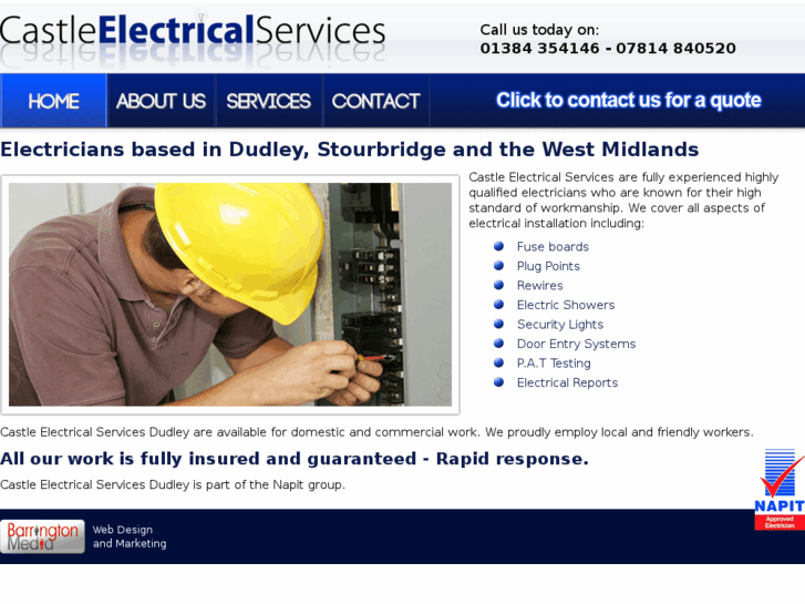 www.castleelectricalservices.com