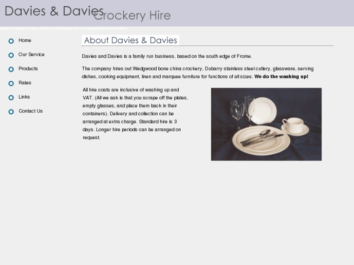 www.davies-davies-crockeryhire.com