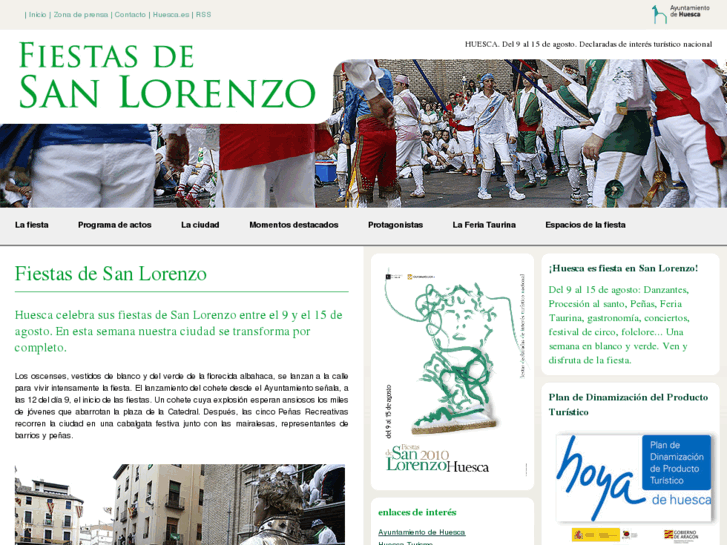 www.fiestassanlorenzo.es