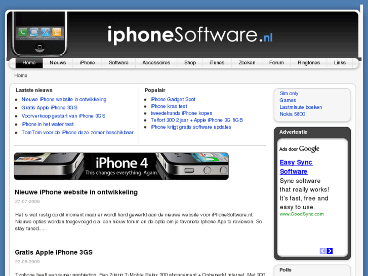 www.iphonesoftware.nl