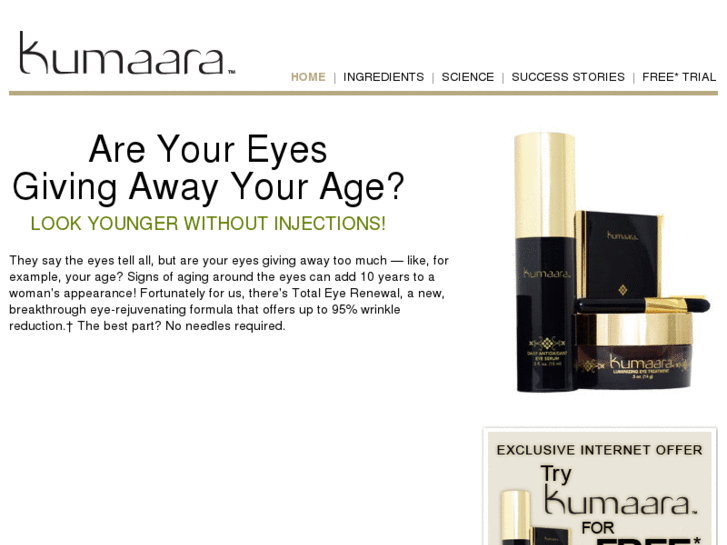 www.kumaaraskincare.com