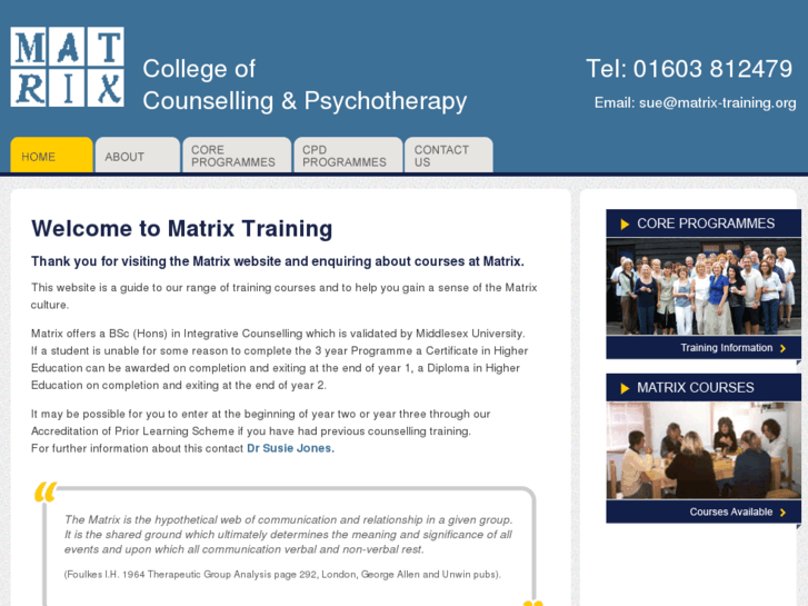 www.matrix-training.org