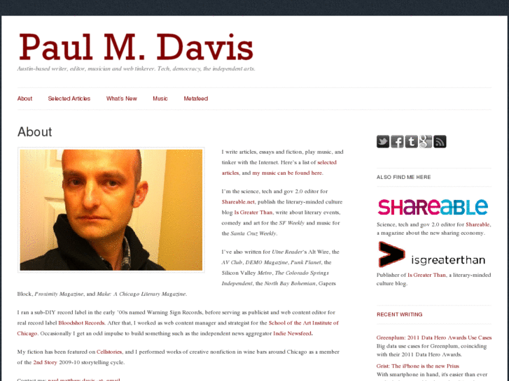 www.paulmdavis.com