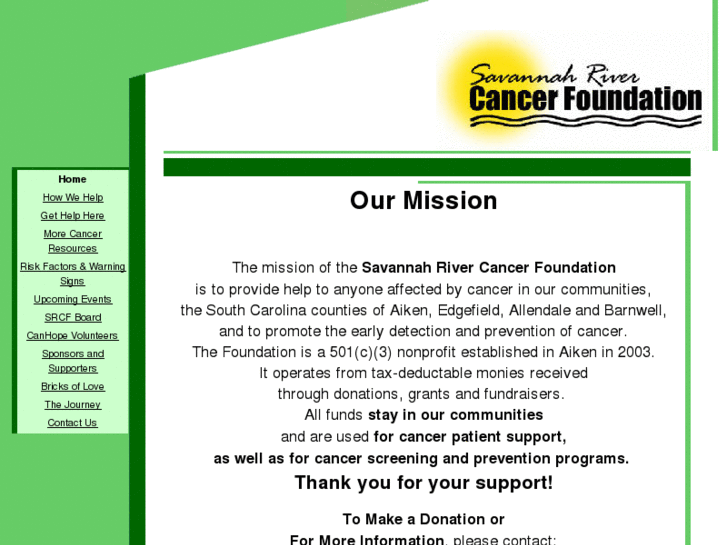 www.savannahrivercancerfoundation.org