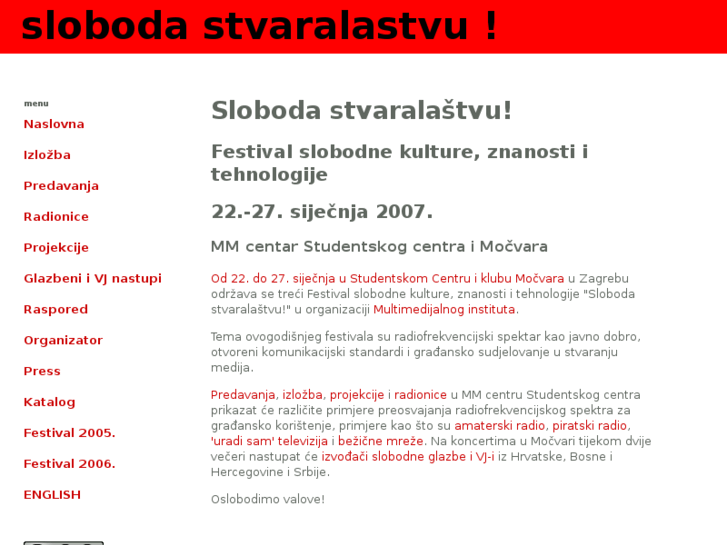 www.slobodastvaralastvu.net