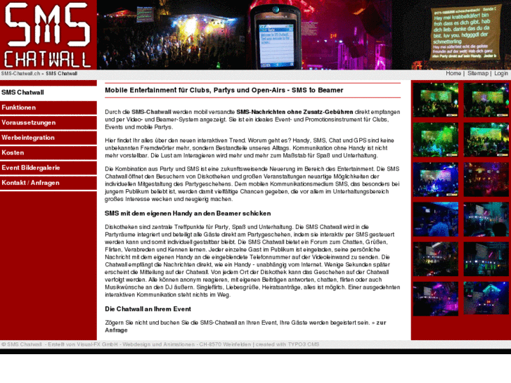 www.sms-chatwall.ch