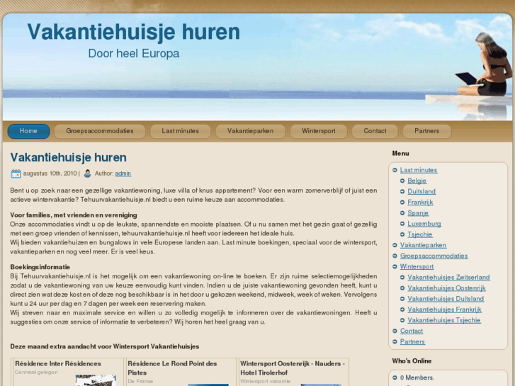 www.tehuurvakantiehuisje.nl