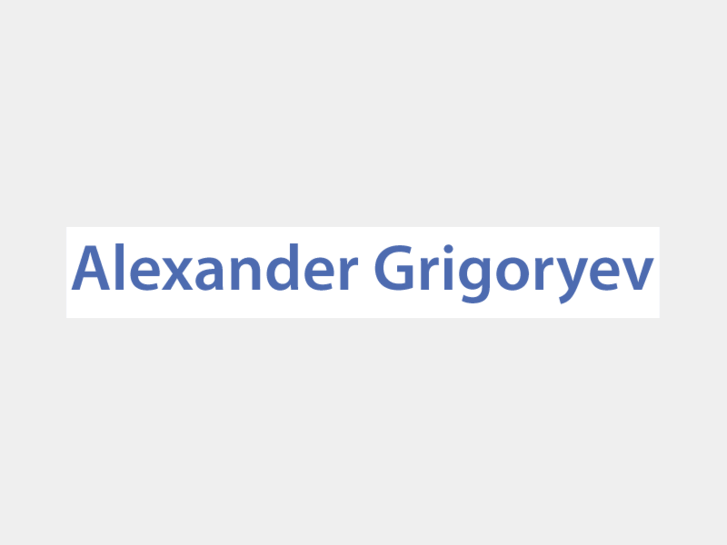 www.alexgrigoryev.com