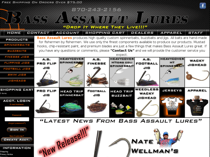 www.bassassaultlures.com