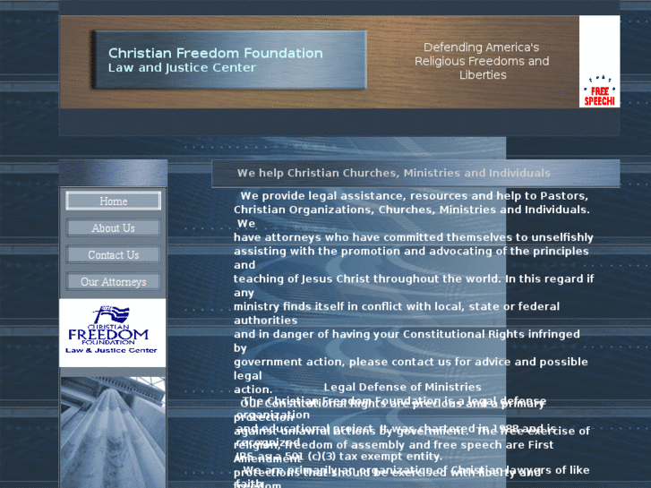 www.christianfreedomfoundation.com