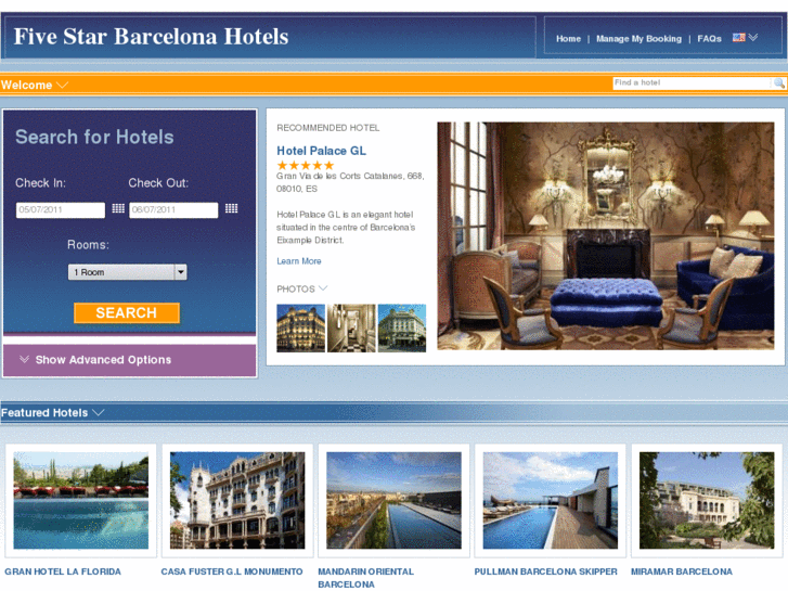 www.fivestarbarcelonahotels.com