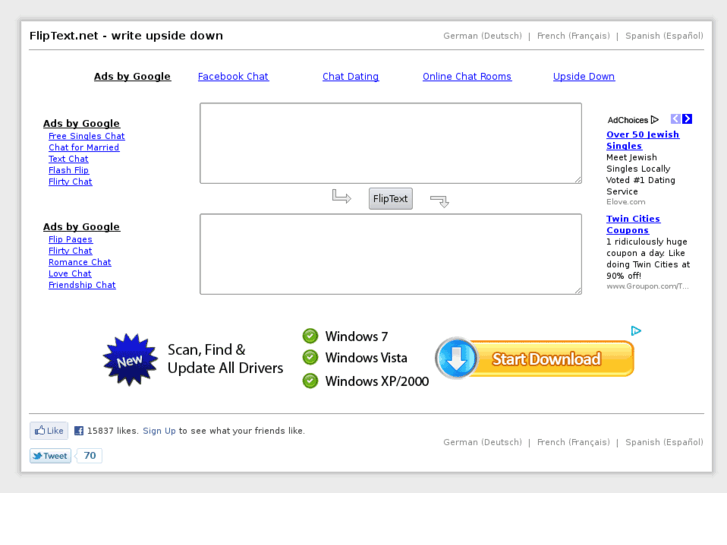 www.fliptext.net
