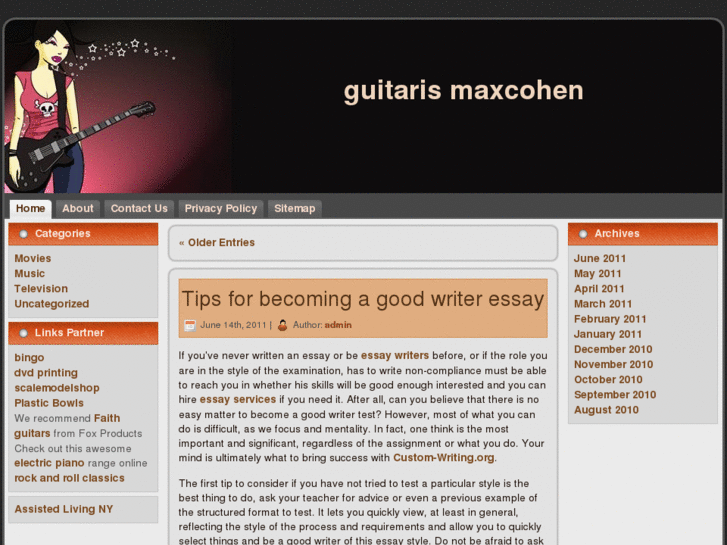 www.guitaristmaxcohen.com