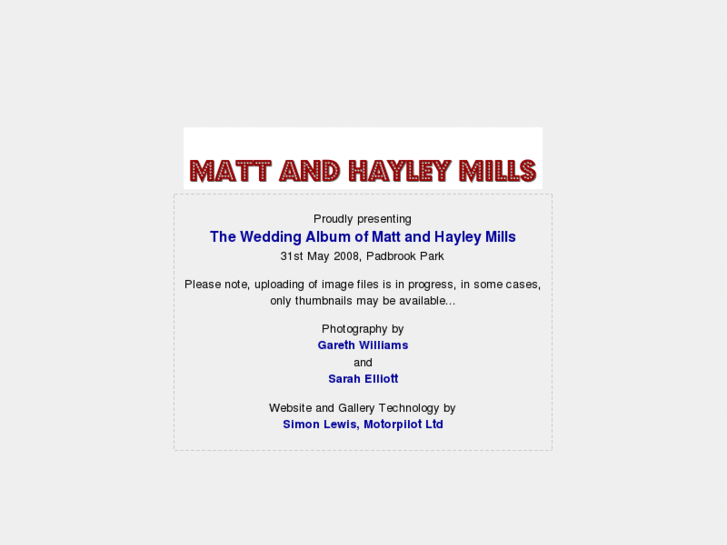 www.hayleyandmattmills.com