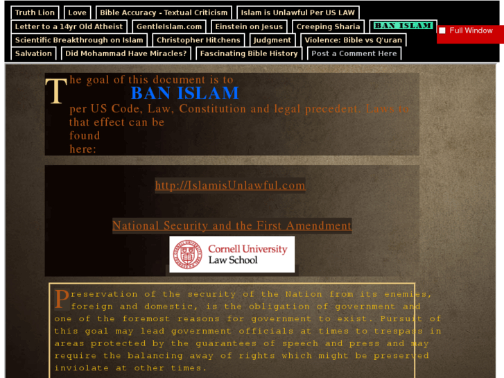 www.islamisillegal.com