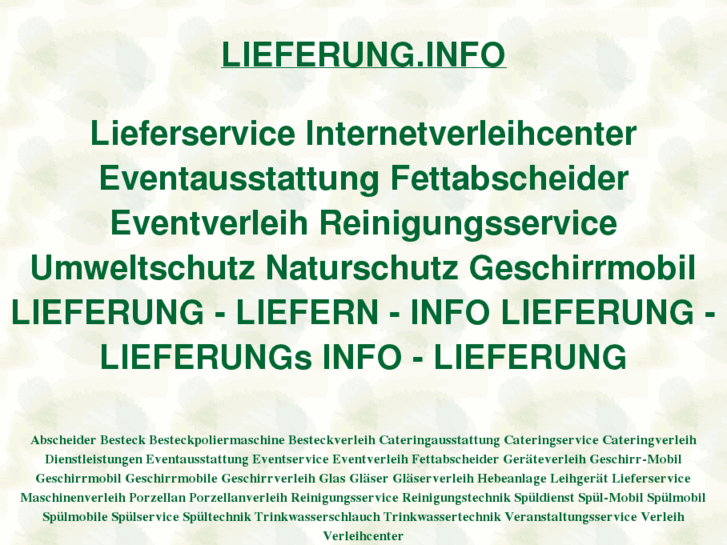 www.lieferung.info