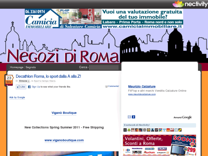 www.negozidiroma.com