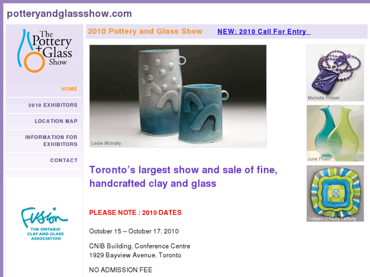 www.potteryandglassshow.com