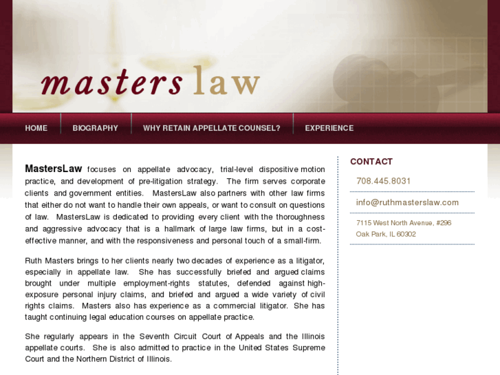 www.ruthmasterslaw.com