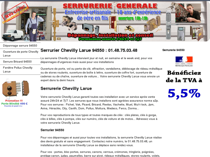 www.serrurierschevillylarue.com