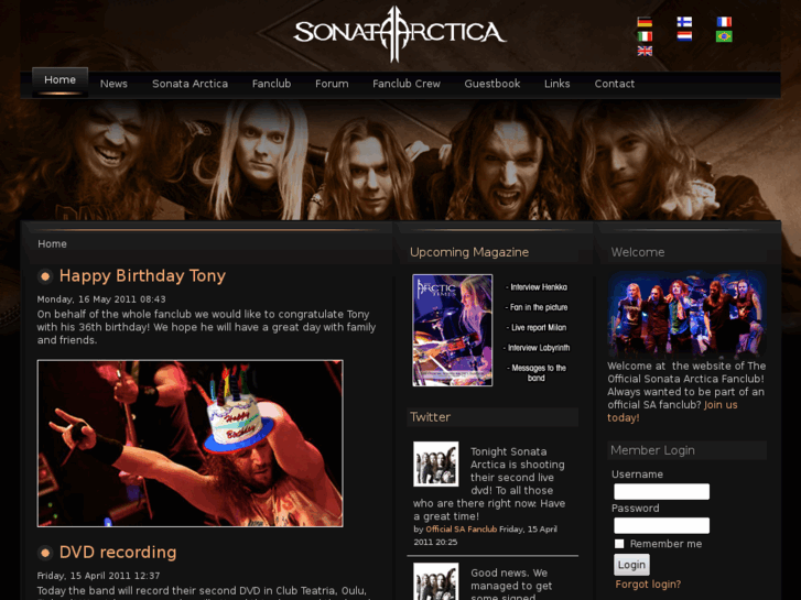 www.sonataarcticafanclub.com