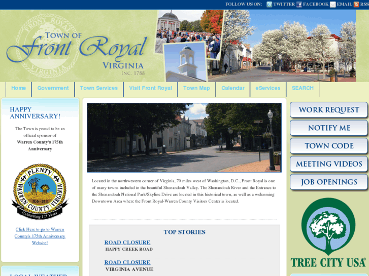 www.townoffrontroyal.info