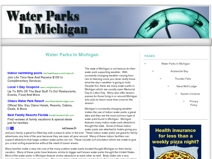 www.waterparksinmichigan.net