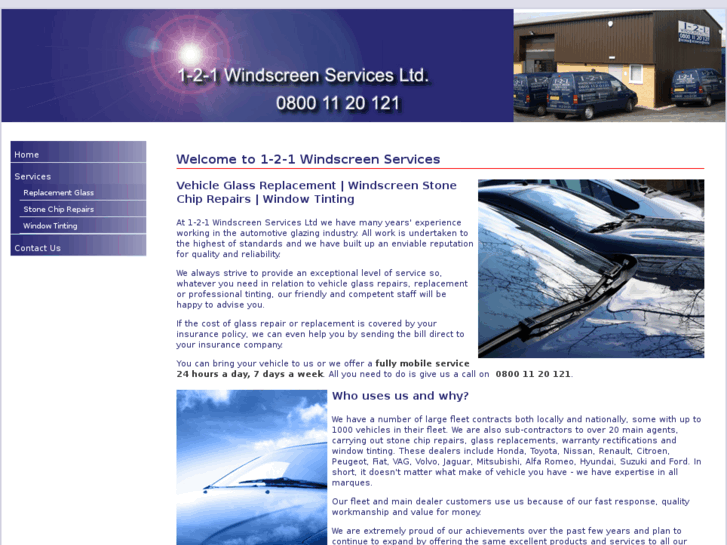 www.1-2-1windscreens.com