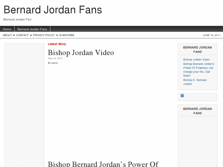 www.bernardjordanfans.com