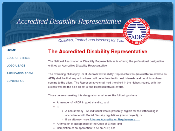 www.disabilityrep.net