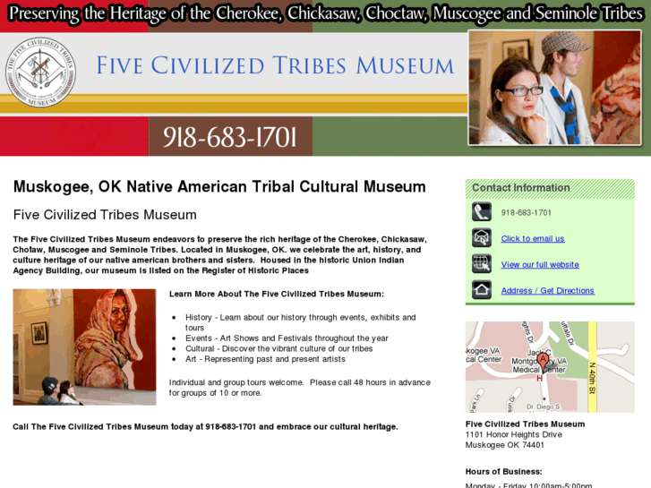 www.fivetribesmuseum.com