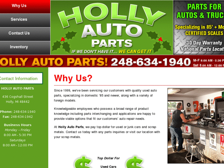 www.hollyautoparts.com