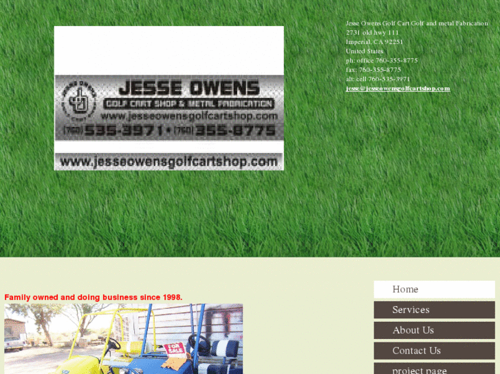 www.jesseowensgolfcartshop.com