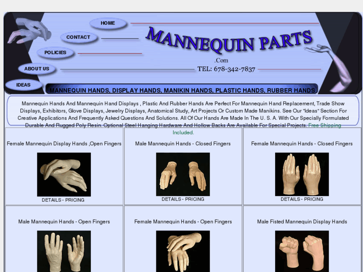 www.mannequinparts.com