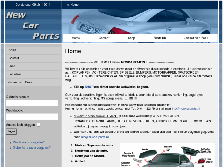 www.newcarparts.nl