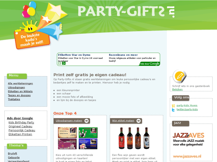 www.party-gifts.nl