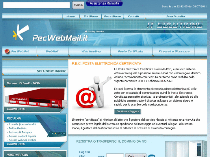 www.pecwebmail.it