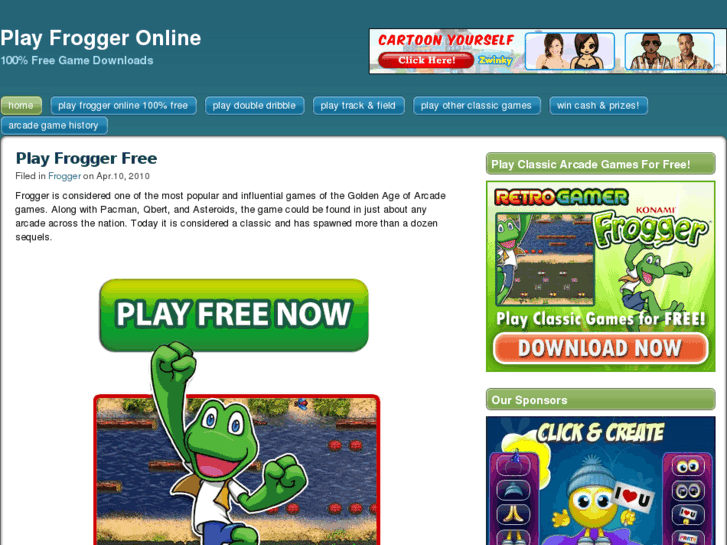 www.playfroggeronline.net