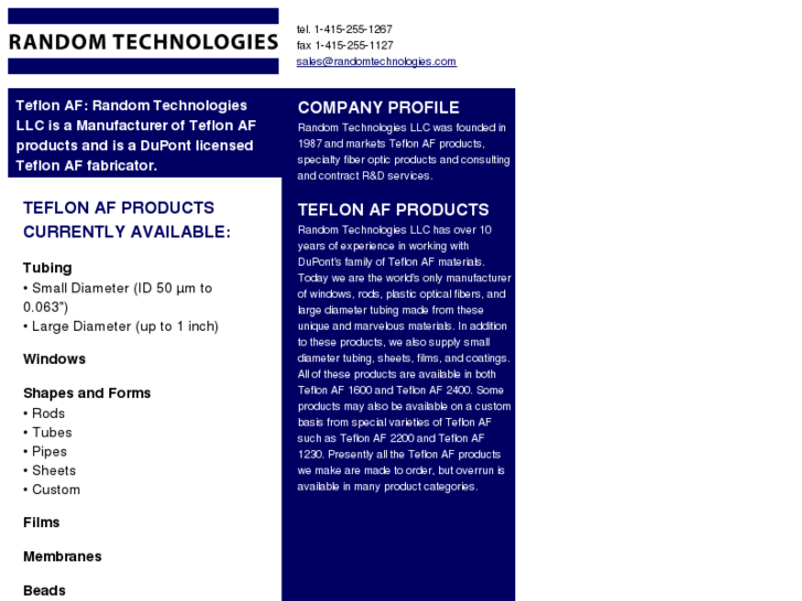 www.randomtechnologies.com